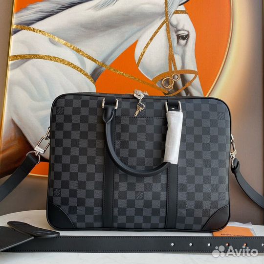 Мужская сумка / Louis Vuitton Портфель Voyage