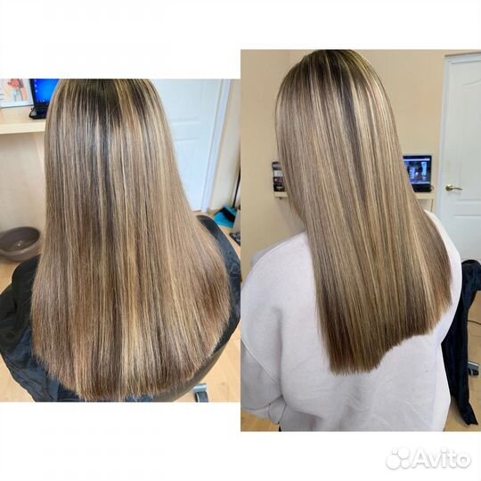 Кератиновое выпрямление волос модель, ботокс