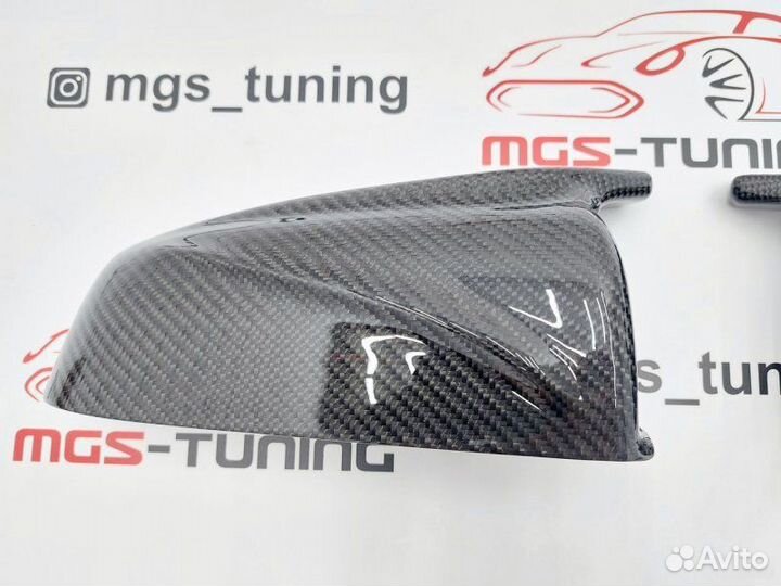 Крышки зеркал стиль M карбон BMW 5 GT F07 09-13