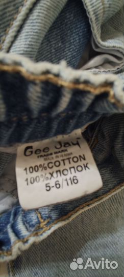 Джинсы для девочки 116