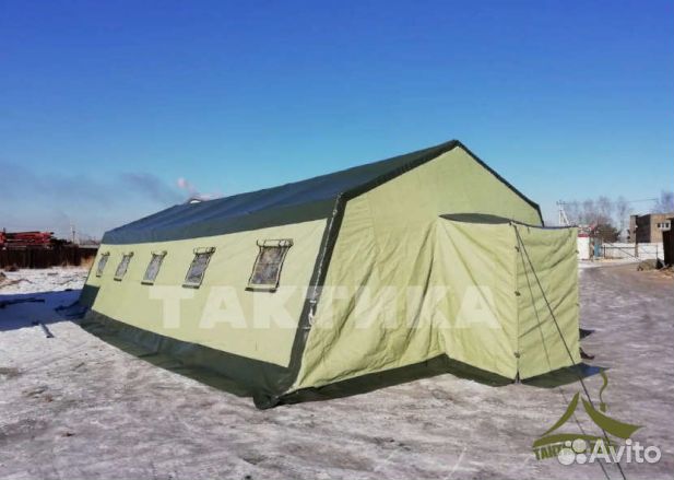 Полевая палатка армейская на 50 мест