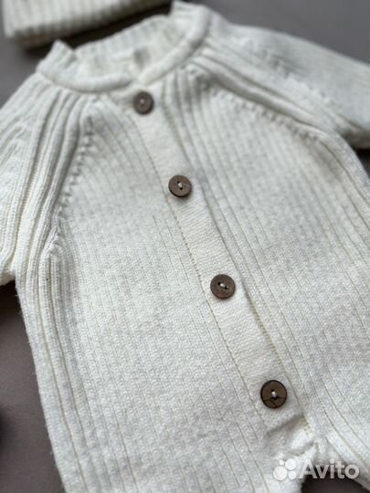 Вязаный комбинезон