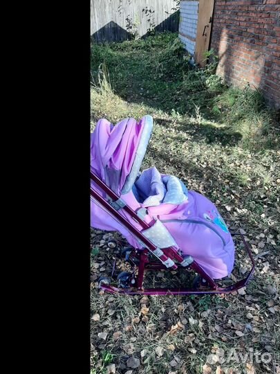 Санки коляска ника