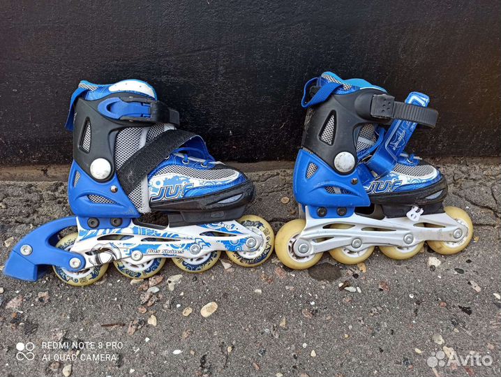 Роликовые коньки детские раздвижные