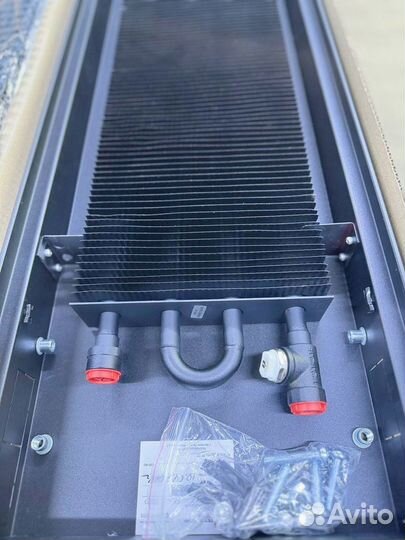 Конвектор внутрипольный водяной технологии тепла k