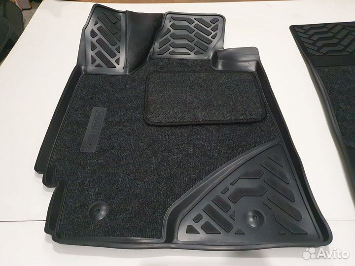 Коврики 3D Lux в салон Toyota Highlander 2 2007-13