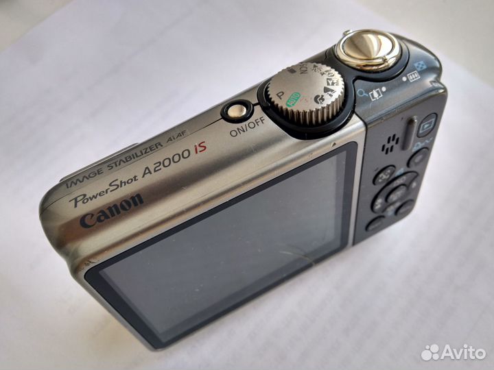 Цифровой фотоаппарат Сanon PowerShot A2000 IS