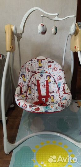 Детские электронные качели