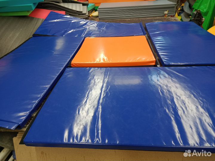 Бор ковер 9 м2 3 на 3 мат модульный или складной