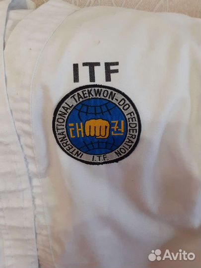 Костюм для тхэквандо 5-6 лет
