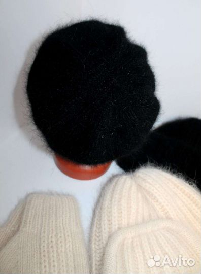 Берет из пуха норки
