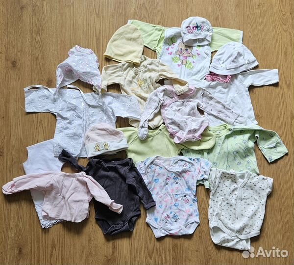 Одежда для новорожденной девочки пакетом