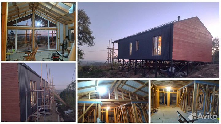 Строительство каркасных домов под ключ