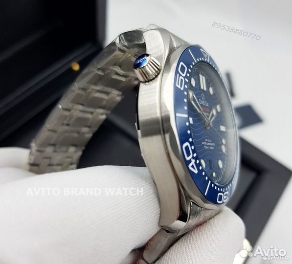 Omega Seamaster Diver 300m новые часы люкс версия