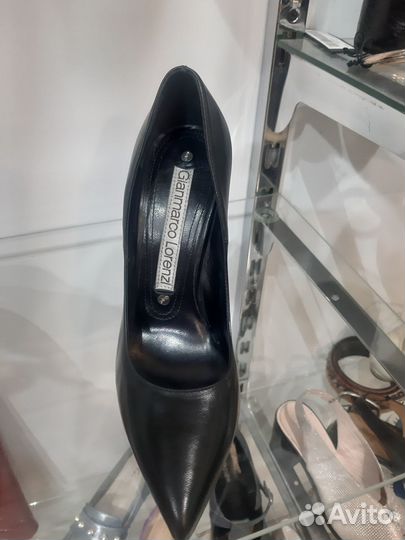 Туфли женские италия черные