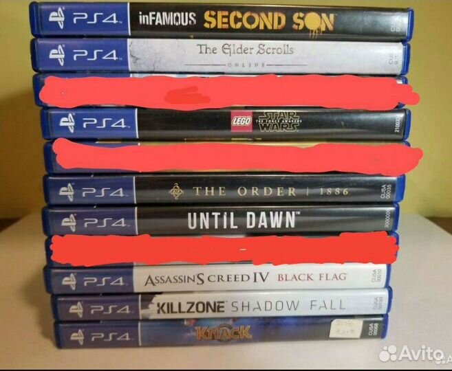 Игры для ps4 (на английском)