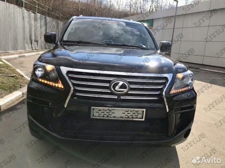 Lexus LX570 2012-2015 Фары бегающий поворот