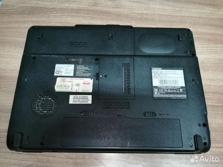 Ноутбук toshiba satellite l300