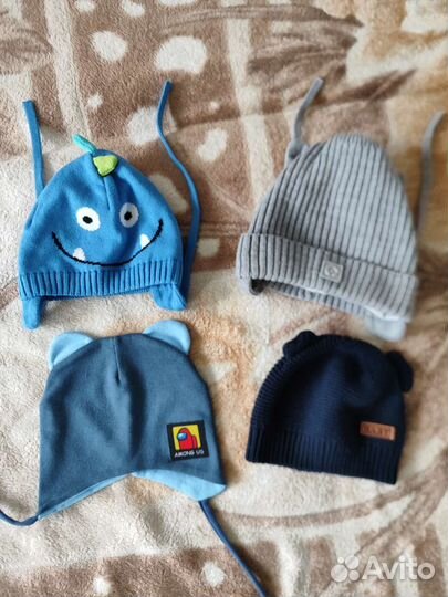 Шапки детские для мальчиков