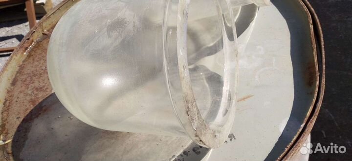 Колба стеклянная под вакуум