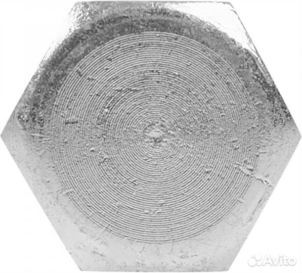 Болт с гайкой и шайбой M10x50 мм, 2 шт