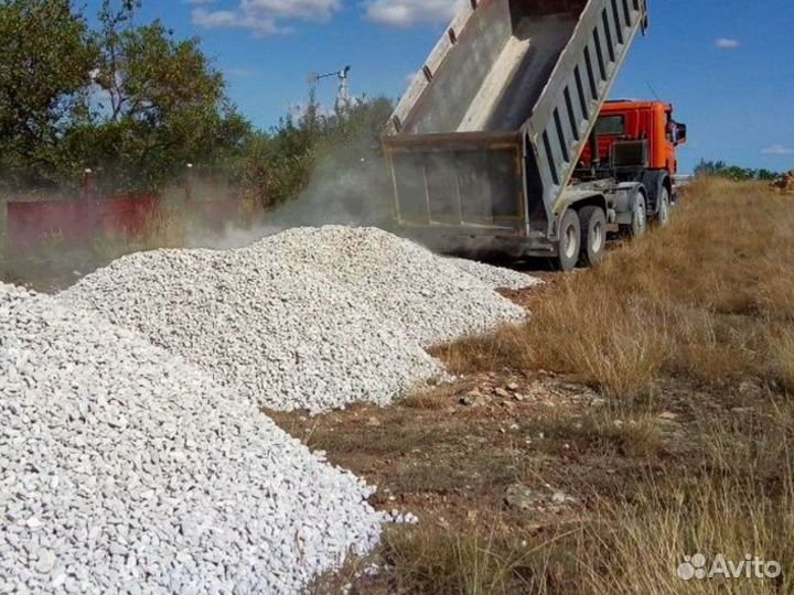 Щебень \ Песок \ Отсев строительный крупный от 3ку