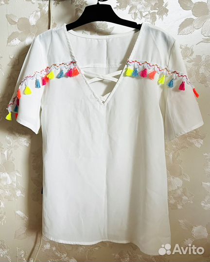 Летние вещи пакетом 7шт (40-42)