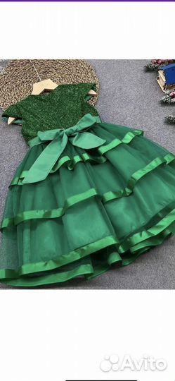 Новогоднее платье Ёлочка