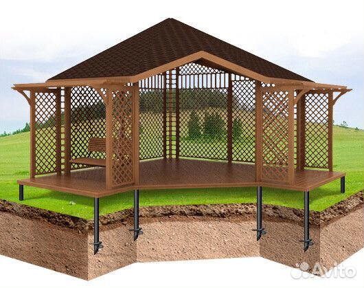 Сваи винтовые