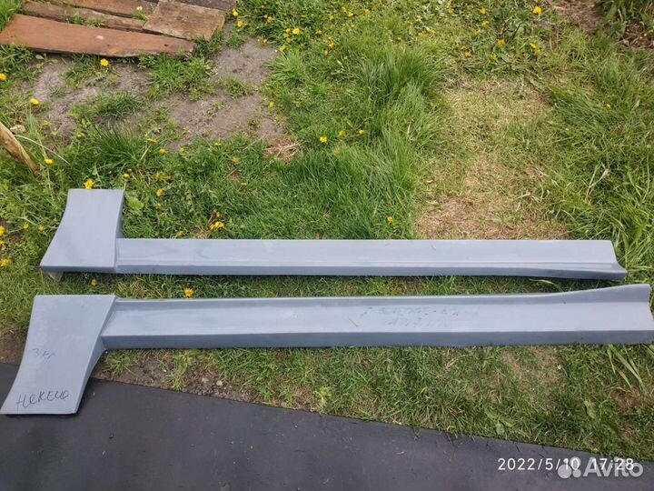 Бампер задний и накладки на пороги Нэксия