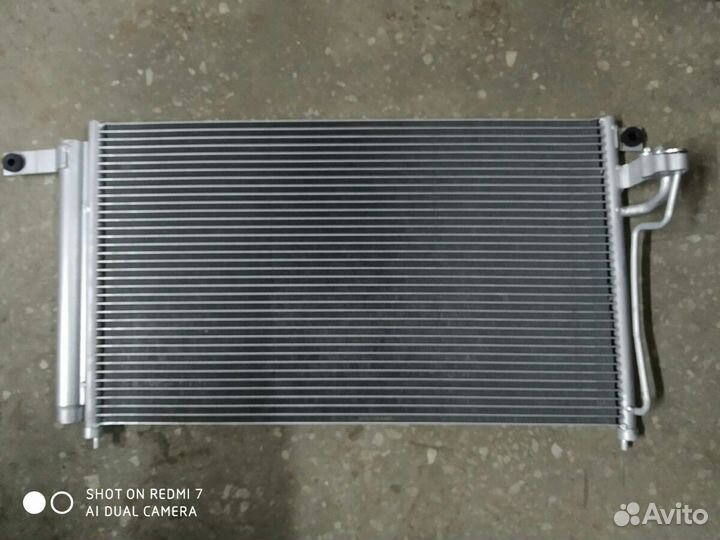 Радиатор кондиционера Киа Рио 05-11 г.в