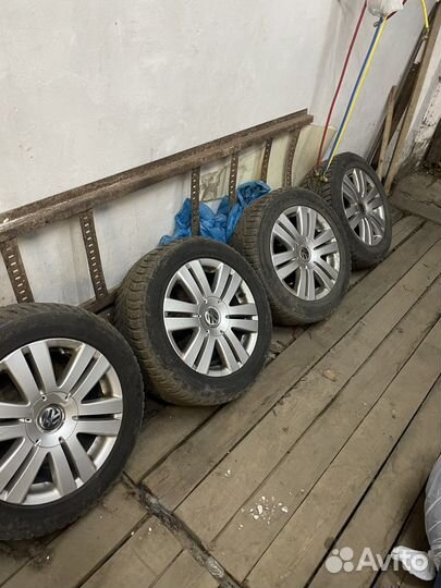 Диски с Резиной в сборе 215/55r16 vag