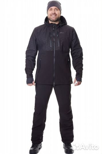 Bering (Беринг) костюм (софт-шелл, черный)