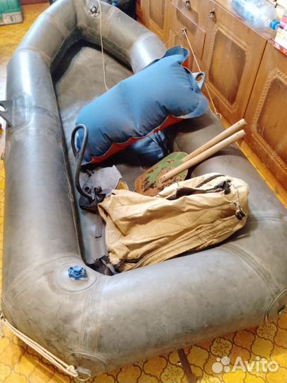 Лодка надувная резиновая бу