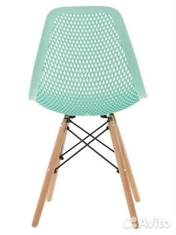 Стул ажурный в стиле eames DSW,мятный NEW