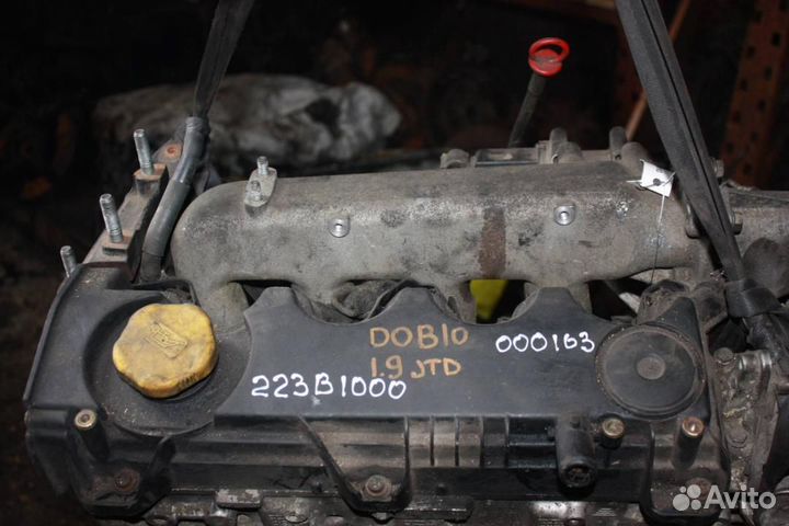Двигатель Fiat Doblo 1 поколение рестайлинг 1.9