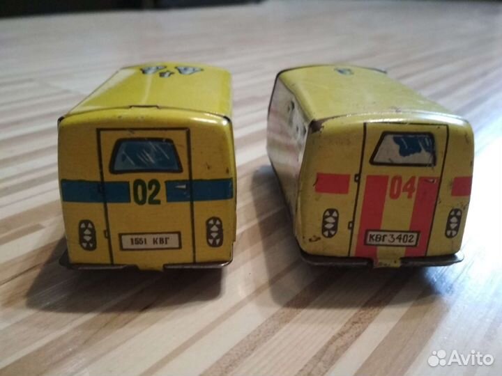 Машинки жестяные СССР