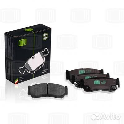 Колодки тормозные задние