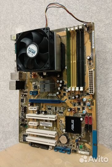 Цп Athlon 64 X2 6000+) и (мп asus M3A)