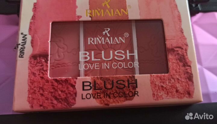 Румяна rimalan новые, три цвета