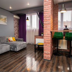 Квартира-студия, 37 м², 2 кровати
