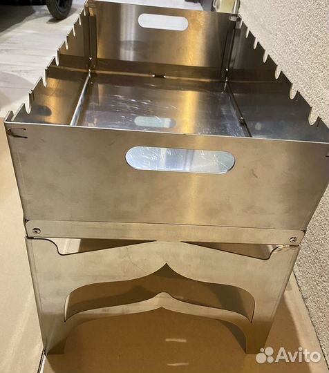 Мангал из нержавейки разборный