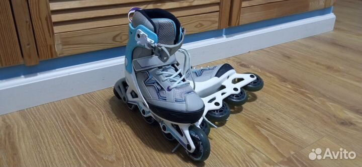 Роликовые раздвижные коньки decathlon 32-35