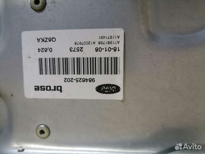 Стеклоподъемник передний левый ford focus 2