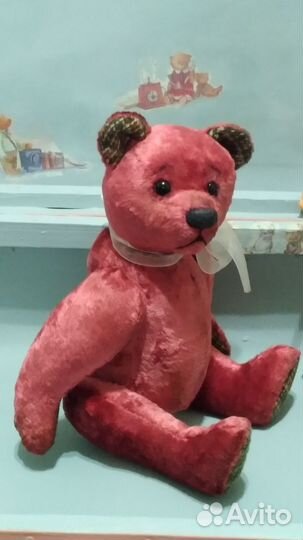 Мишка Тедди, плюшевый, ручная работа