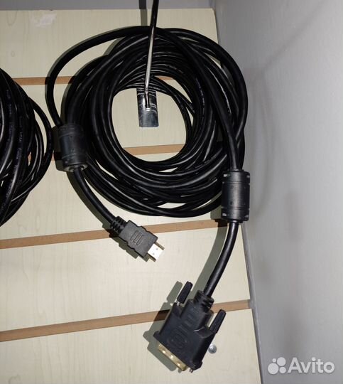 Кабель DVI-hdmi, 12м, позолоченные контакты