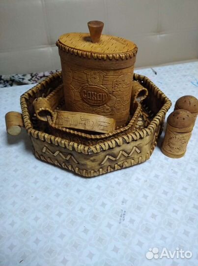 Изделия из бересты в хорошем состоянии