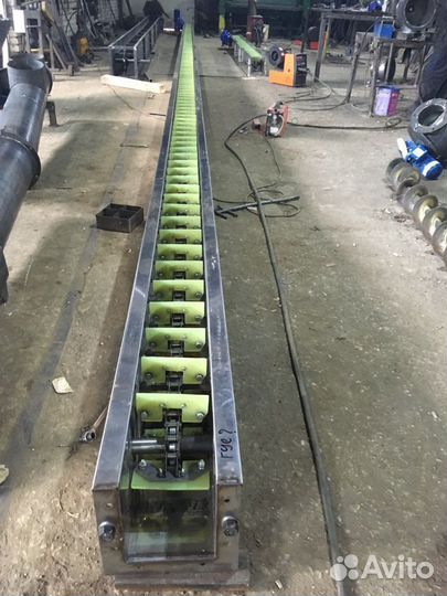 Транспортер цепной скребковый