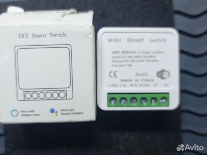 Умное wifi реле tuya