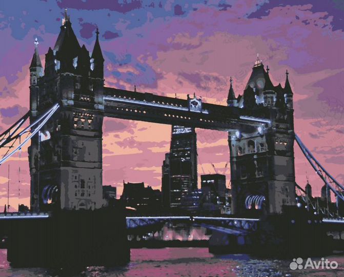 Картины по номерам 40х50см HS0119